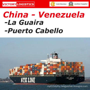 Shipping Freight From Ningbo/Shenzhen/Qingdao/Xiamen/Shanghai/ to La Guaira, Puerto Cabello, Venezuela